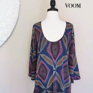 Voom By Joy Han Bell-Sleeve Knit blouse